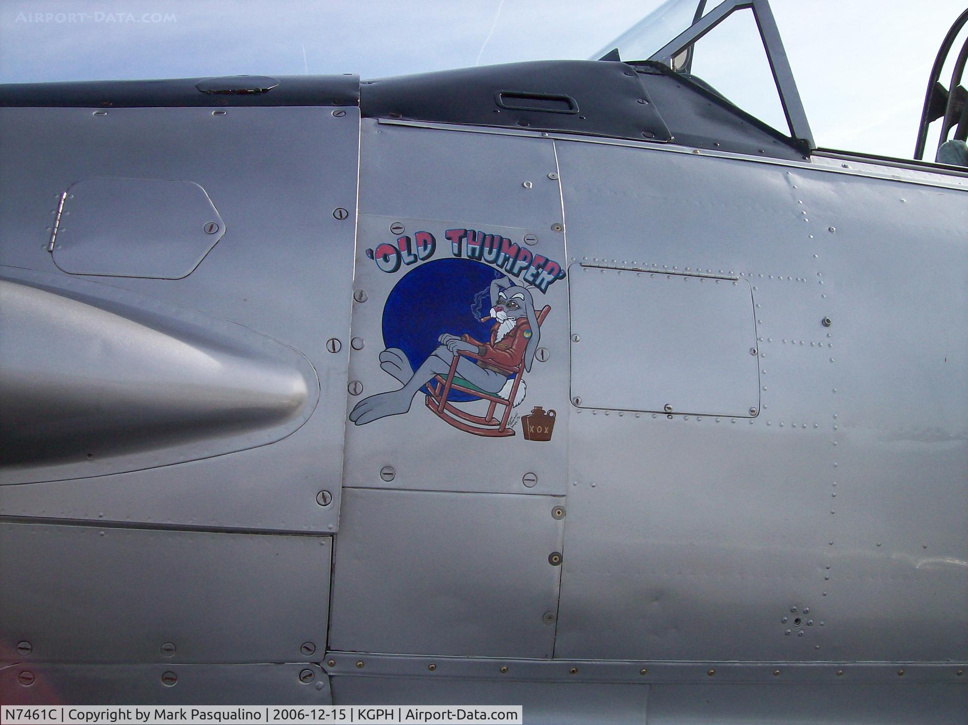 N7461C, 1944 North American AT-6F C/N 121-42378, North American AT-6F