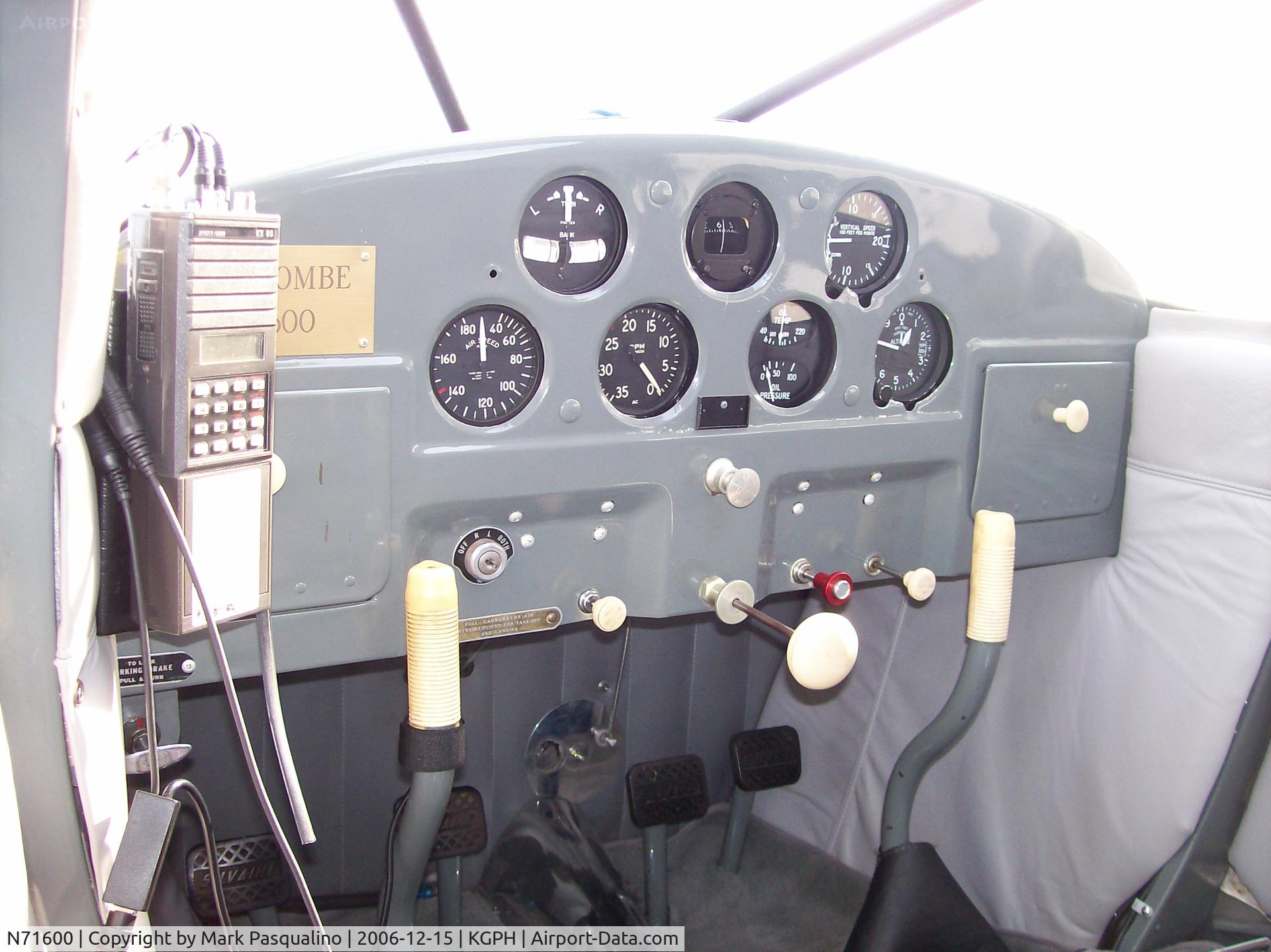 N71600, 1946 Luscombe 8A C/N 3027, Luscombe 8A