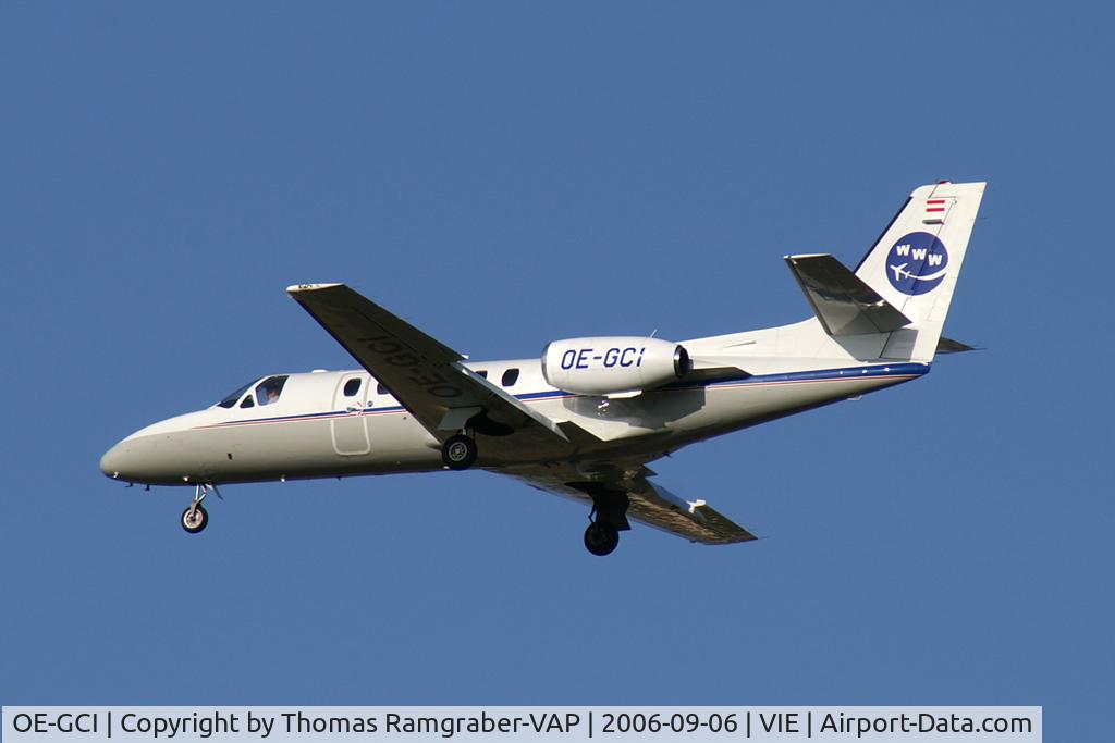 OE-GCI, 1978 Cessna 550 Citation II C/N 550-0041, Bedarfsflug GmbH Cessna 550 Citation II