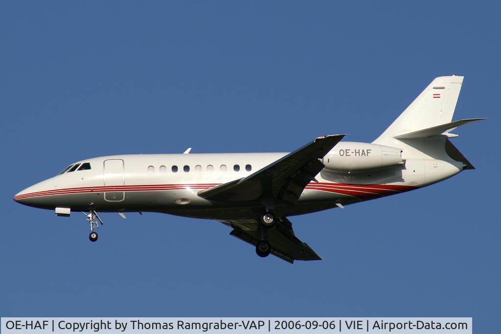 OE-HAF, 2005 Dassault Falcon 2000LX C/N 223, Jetalliance Dassault Falcon 2000