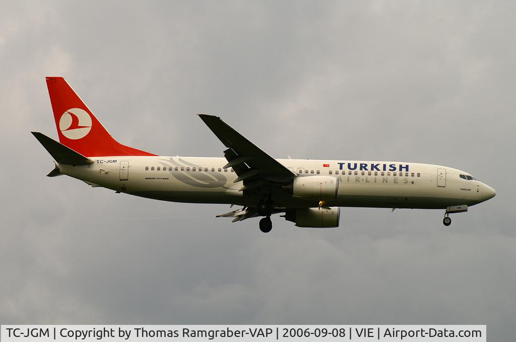 TC-JGM, 2006 Boeing 737-8F2 C/N 34411, Turkish Airlines B737-800