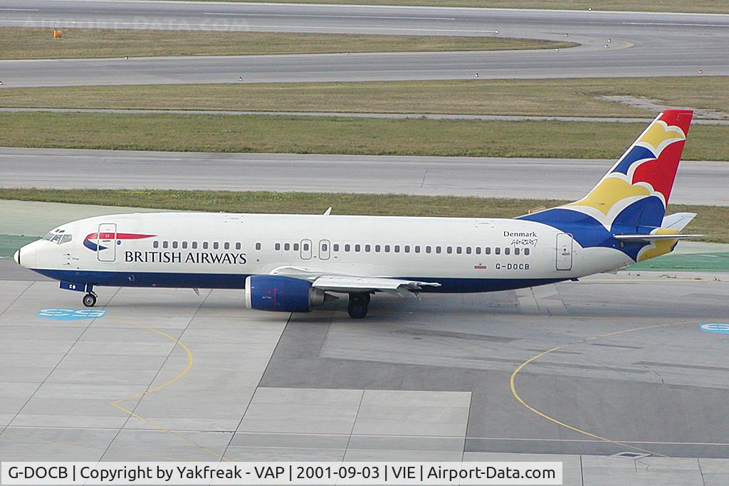 G-DOCB, 1991 Boeing 737-436 C/N 25304, British Airways Boeing 737-400