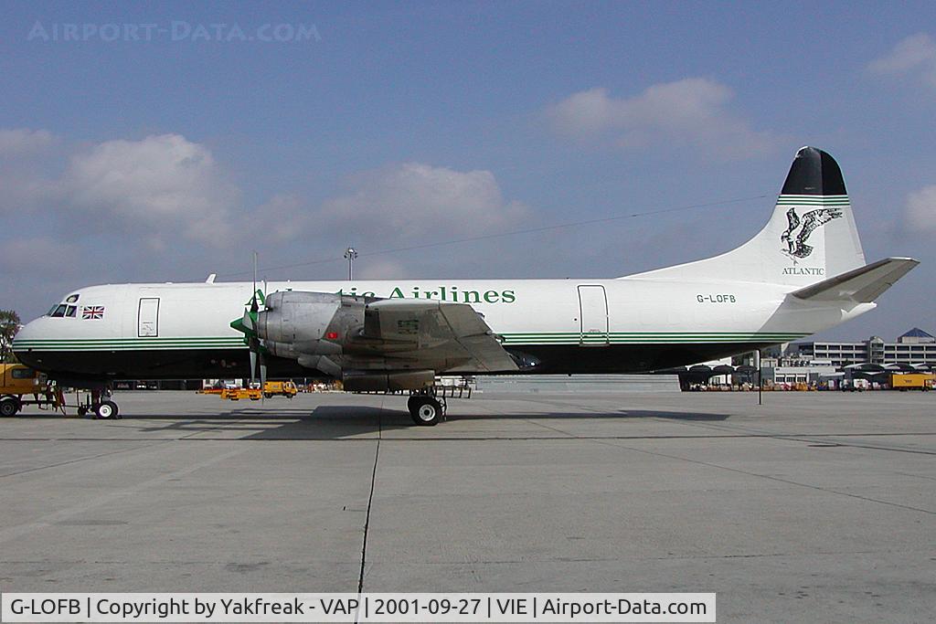 G-LOFB, 1961 Lockheed L-188C(F) Electra C/N 1131, Atlantic Airlines Lockheed Electra