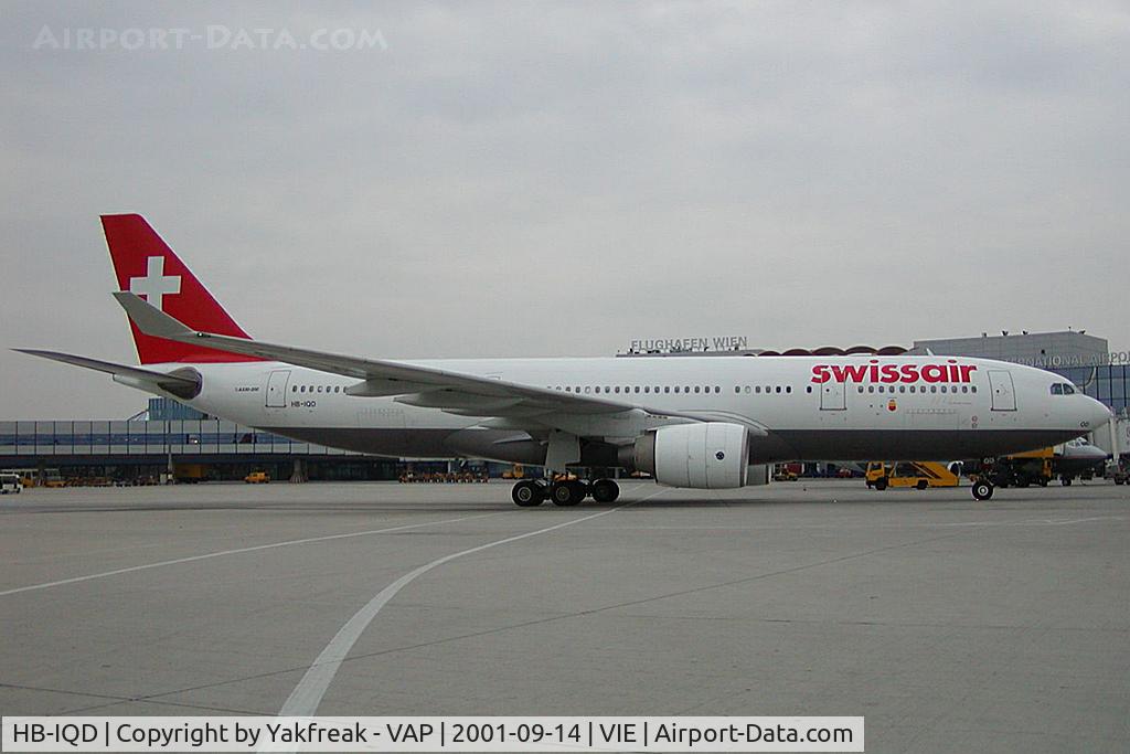 HB-IQD, 1999 Airbus A330-223 C/N 253, Swissair Airbus 330-200