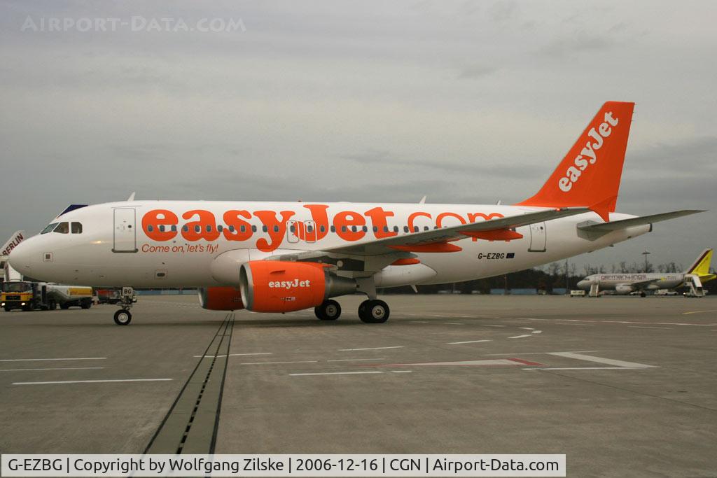 G-EZBG, 2006 Airbus A319-111 C/N 2946, visitor