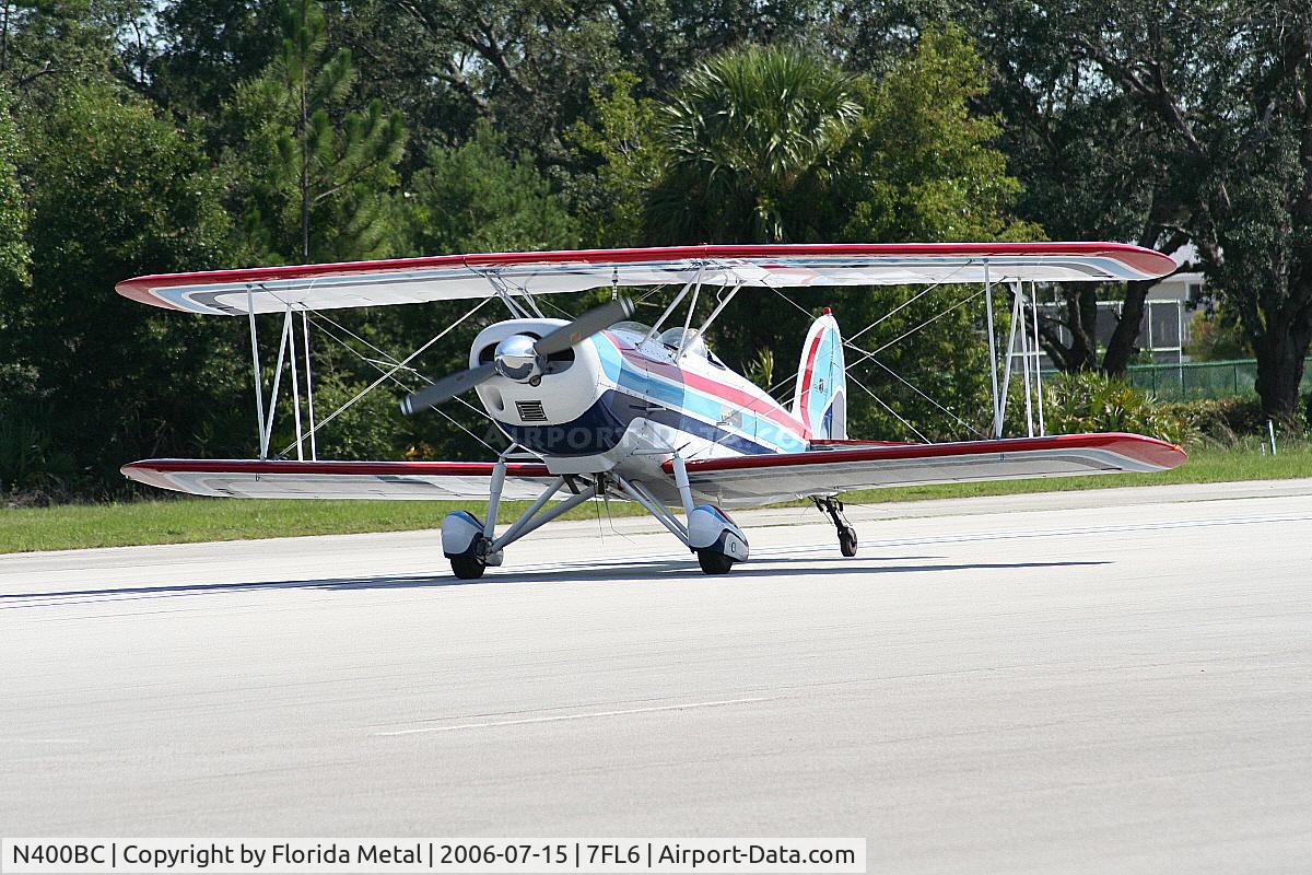 N400BC, 1977 Great Lakes 2T-1A-2 Sport Trainer C/N 0754, Bi plane at Spruce Creek