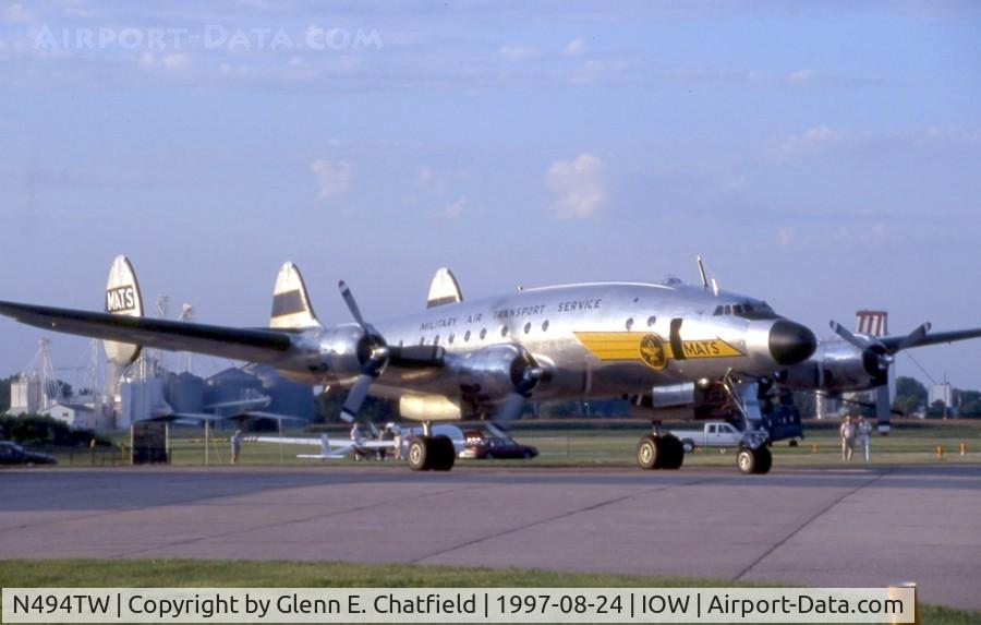N494TW, 1948 Lockheed L-749A-79 Constellation C/N 2601, C-121A 48-0609