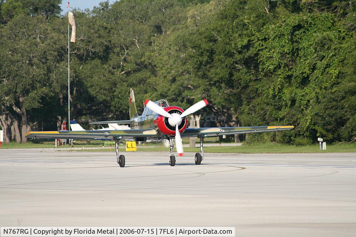 N767RG, 2000 Yakovlev (Aerostar) Yak-52W C/N 0012208, Spruce Creek