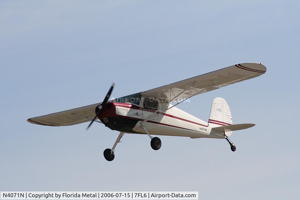 N4071N, 1947 Cessna 120 C/N 13259, Spruce Creek