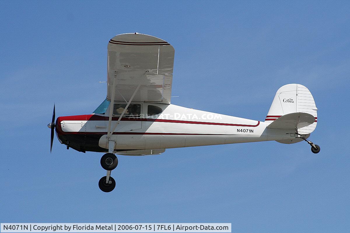 N4071N, 1947 Cessna 120 C/N 13259, Spruce Creek