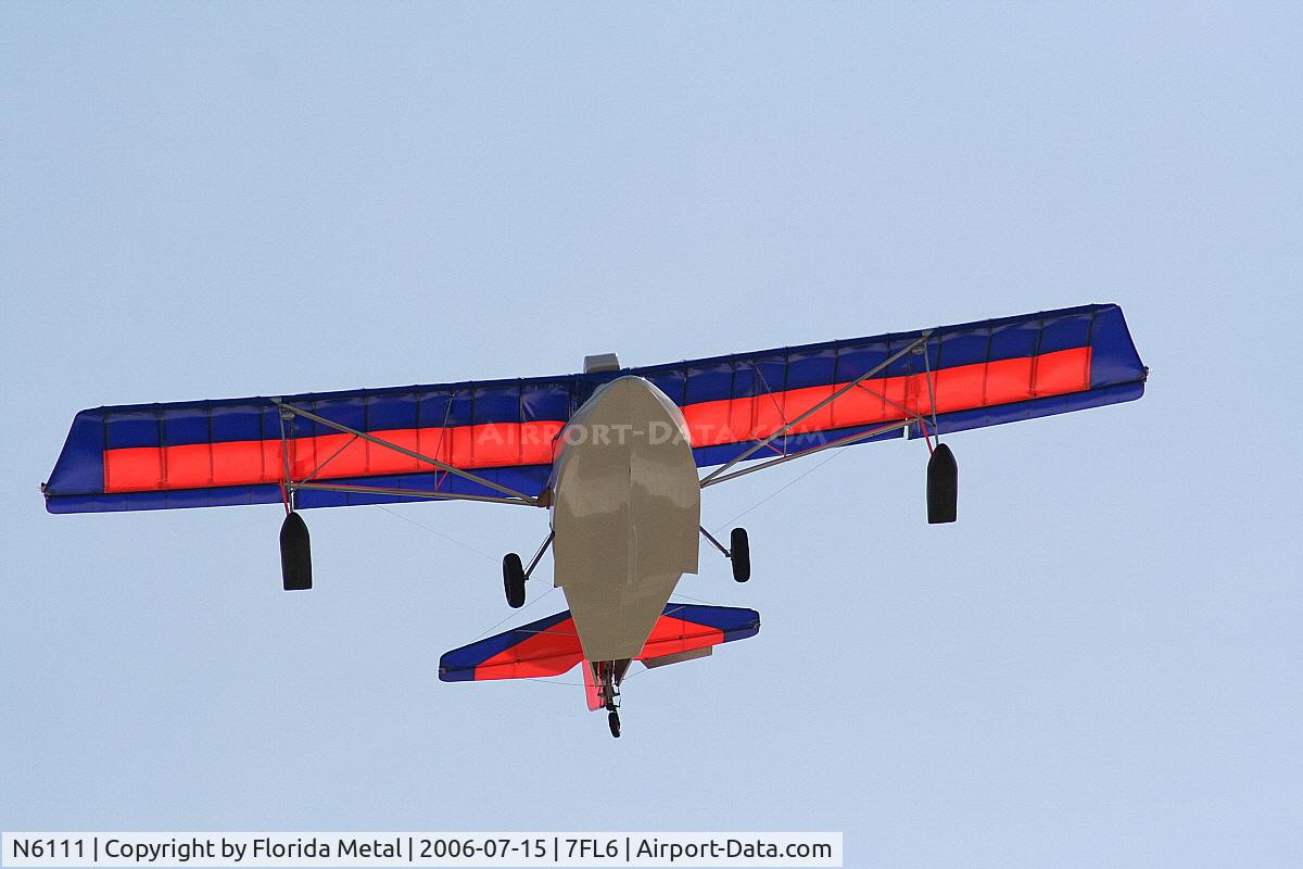 N6111, 2006 Aero Adventure Aventura II C/N AA2A0107, Spruce Creek