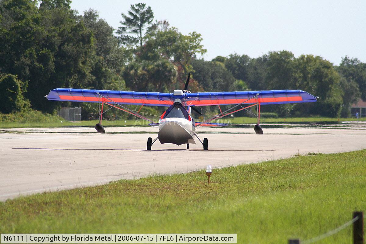 N6111, 2006 Aero Adventure Aventura II C/N AA2A0107, Spruce Creek