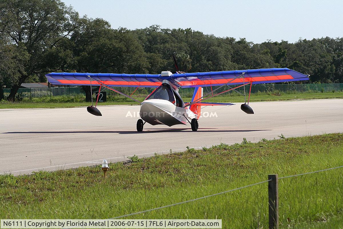 N6111, 2006 Aero Adventure Aventura II C/N AA2A0107, Spruce Creek