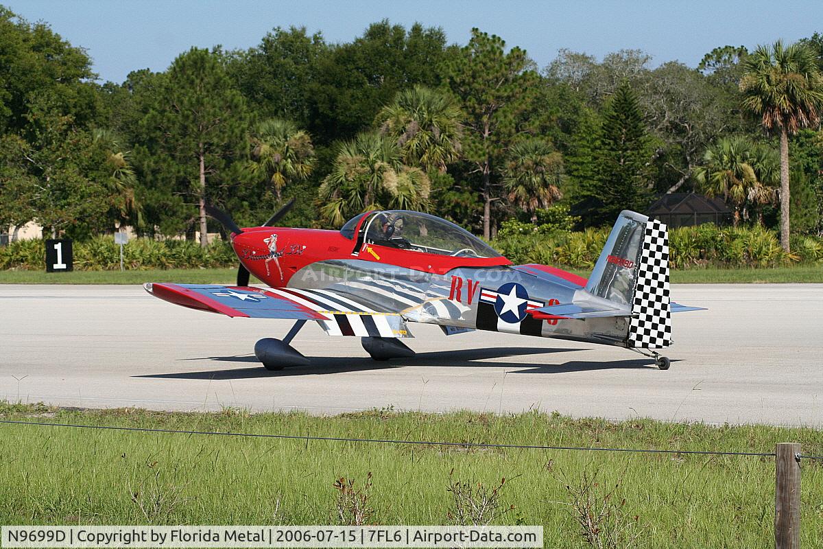 N9699D, 2003 Vans RV-8 C/N 80805, Spruce Creek