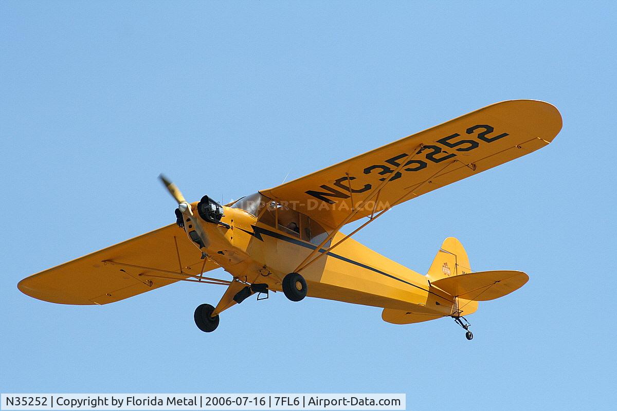 N35252, 1941 Piper J3L-65 Cub Cub C/N 6246, Piper Cub