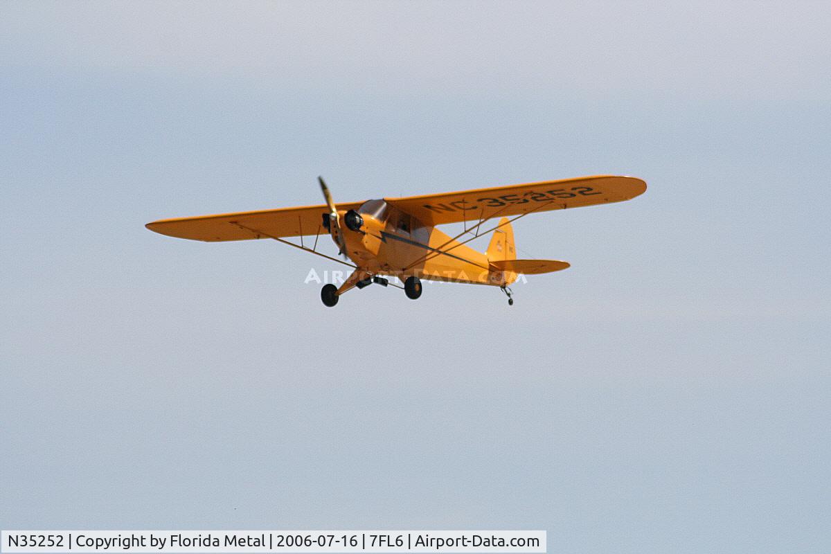 N35252, 1941 Piper J3L-65 Cub Cub C/N 6246, Piper Cub