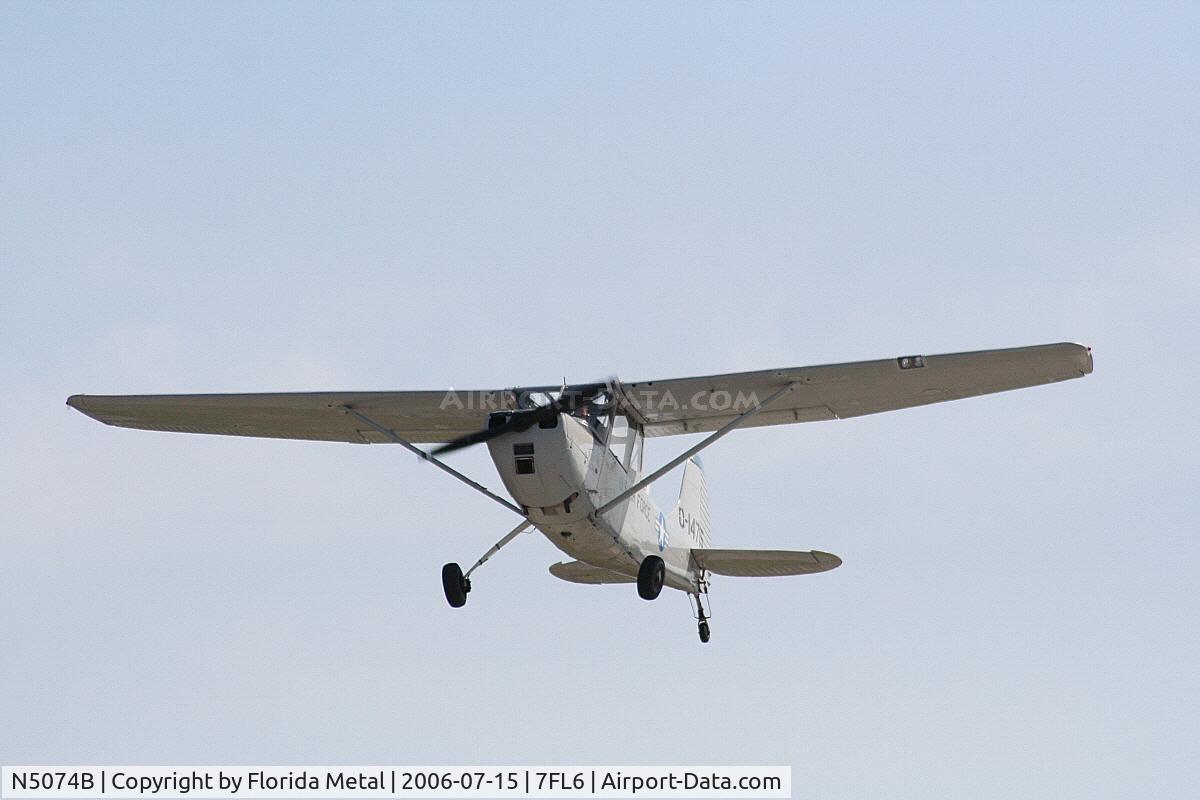 N5074B, 1951 Cessna 305A C/N 21600, Spruce Creek