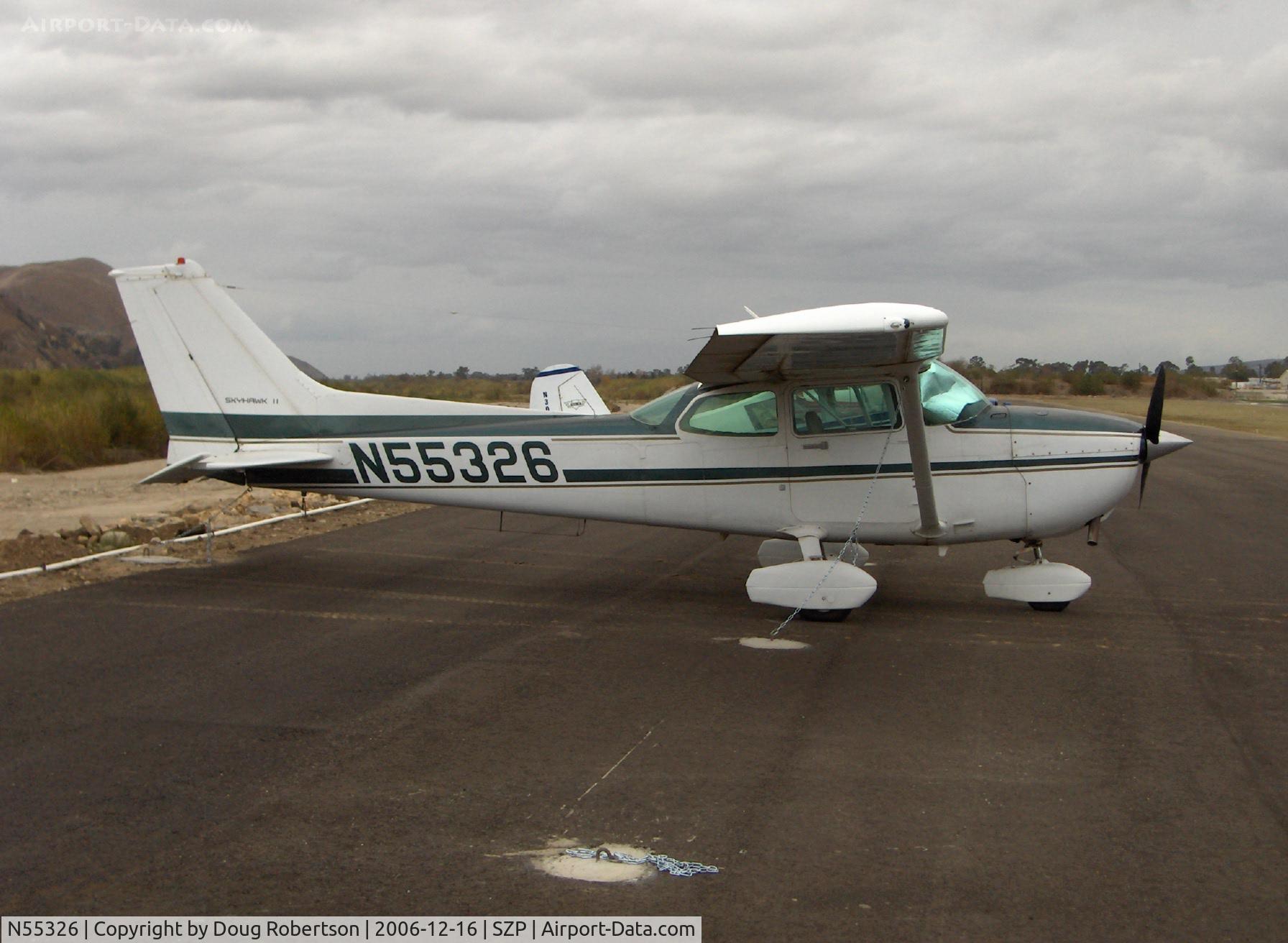 N55326, 1981 Cessna 172P C/N 17275159, 1981 Cessna 172P SKYHAWK II, Lycoming O-360-H2AD 160 Hp