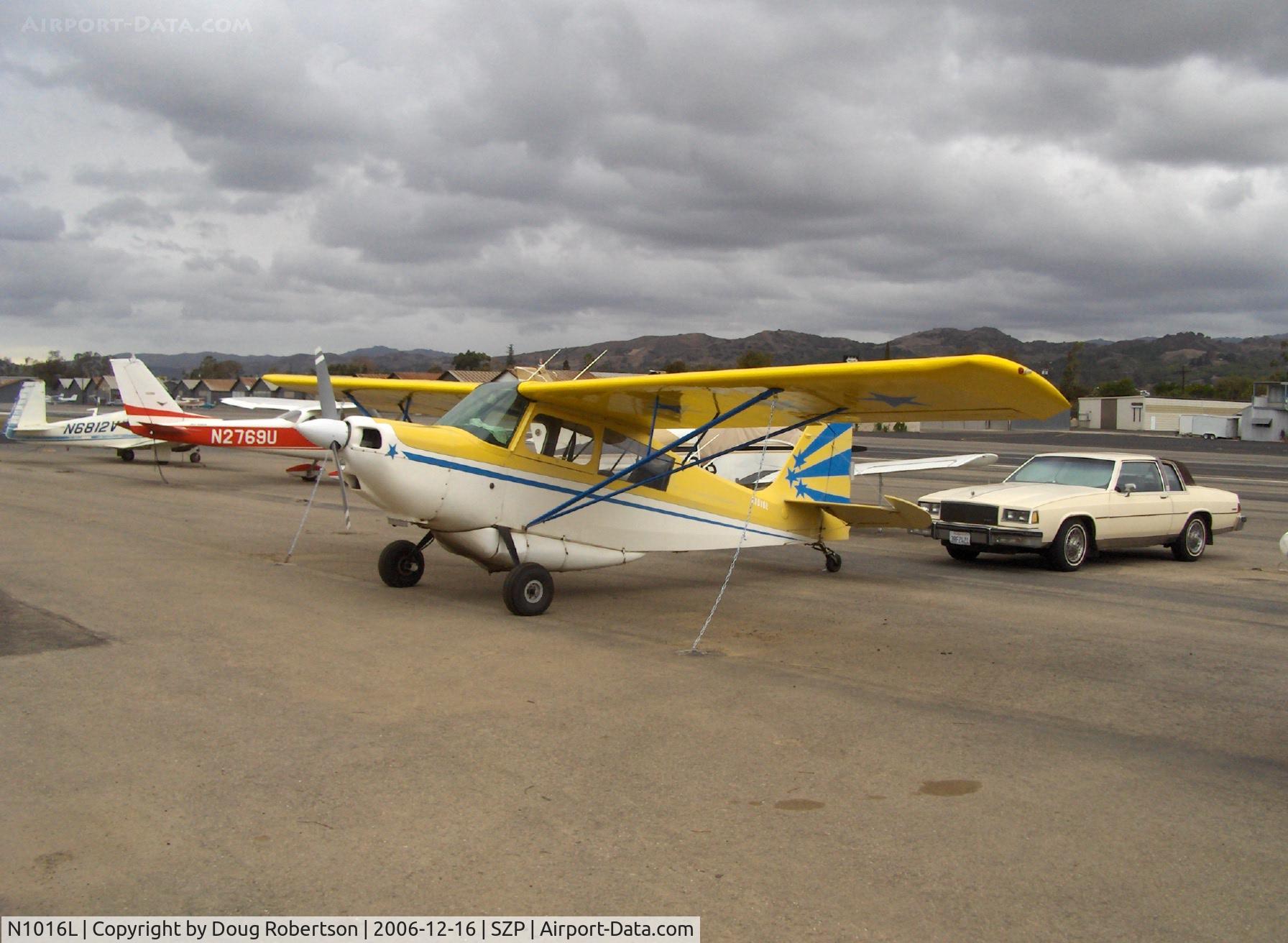 N1016L, 1973 Bellanca 7ECA Citabria Citabria C/N 912-73, 1973 Bellanca 7ECA CITABRIA, Lycoming O-235 115 Hp, long range belly tank