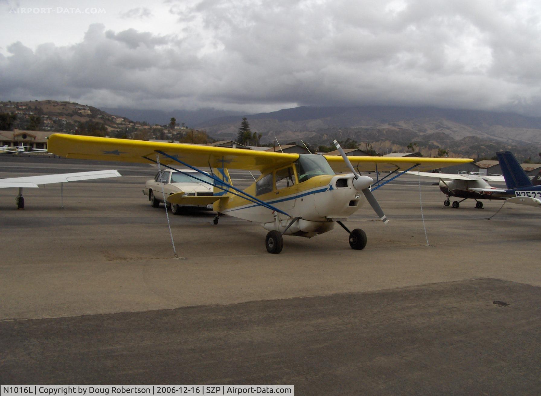 N1016L, 1973 Bellanca 7ECA Citabria Citabria C/N 912-73, 1973 Bellanca 7ECA CITABRIA, Lycoming O-235 115 Hp, long range belly tank