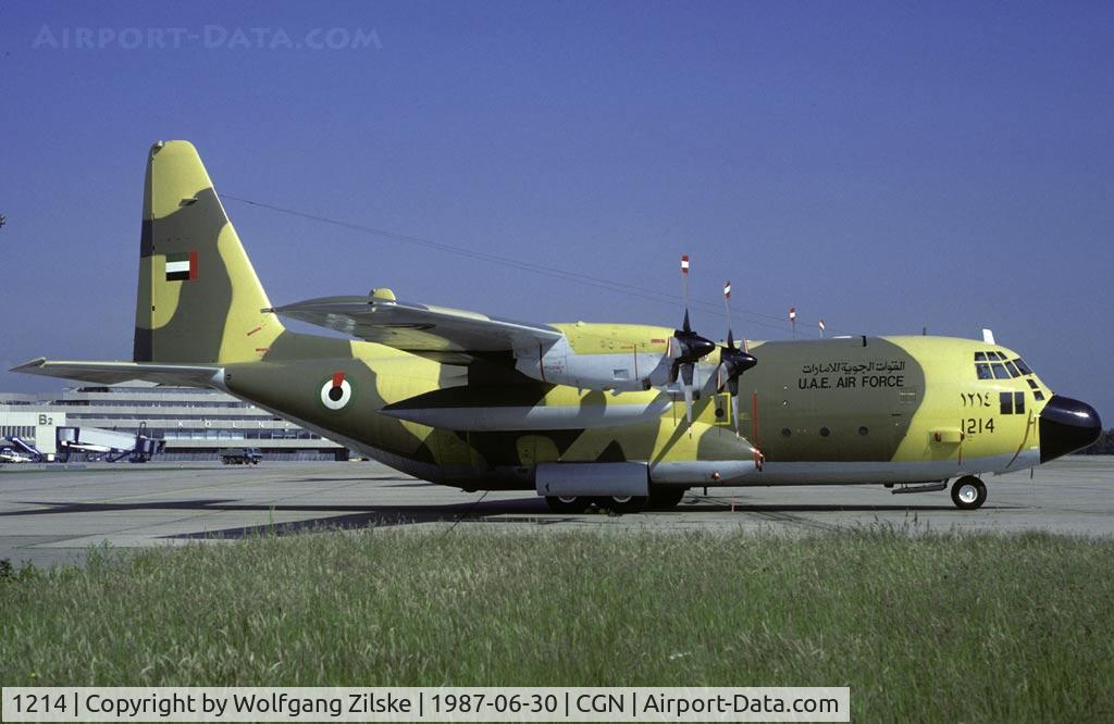 1214, 1991 Lockheed C-130H Hercules C/N 382-4882, visitor