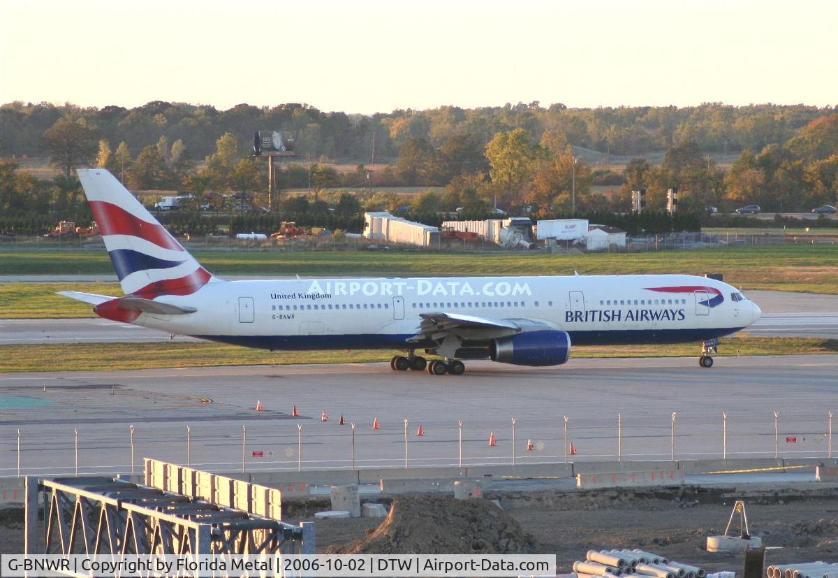 G-BNWR, 1992 Boeing 767-336 C/N 25732, British