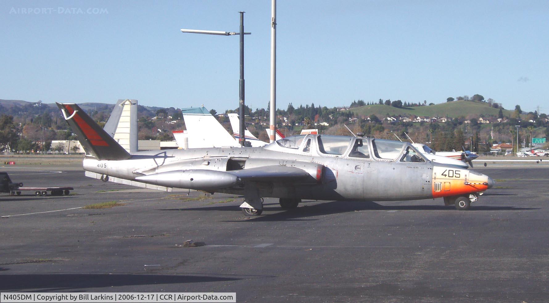 N405DM, 1962 Fouga (Valmet) CM-170R Magister C/N FM-35, Right side