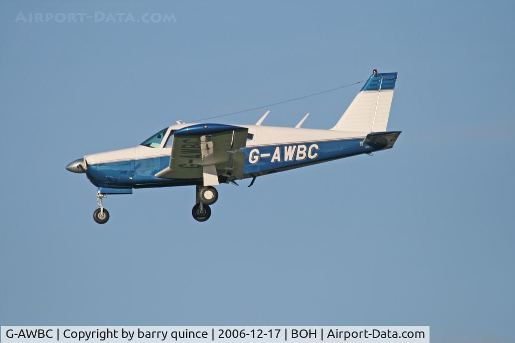 G-AWBC, 1968 Piper PA-28R-180 Cherokee Arrow C/N 28R-30572, PIPER