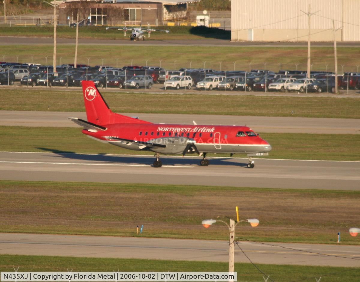 N435XJ, 1998 Saab 340B C/N 340B-435, Mesaba