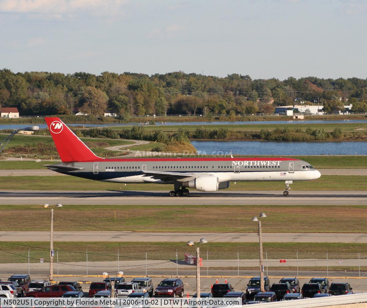 N502US, 1985 Boeing 757-251 C/N 23191, Northwest