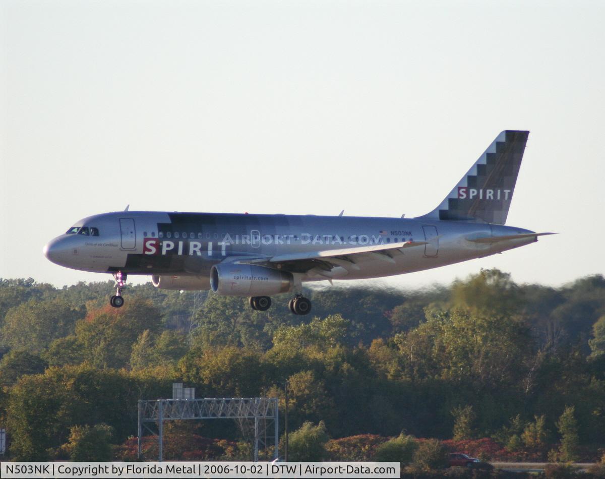 N503NK, 2005 Airbus A319-132 C/N 2470, Spirit