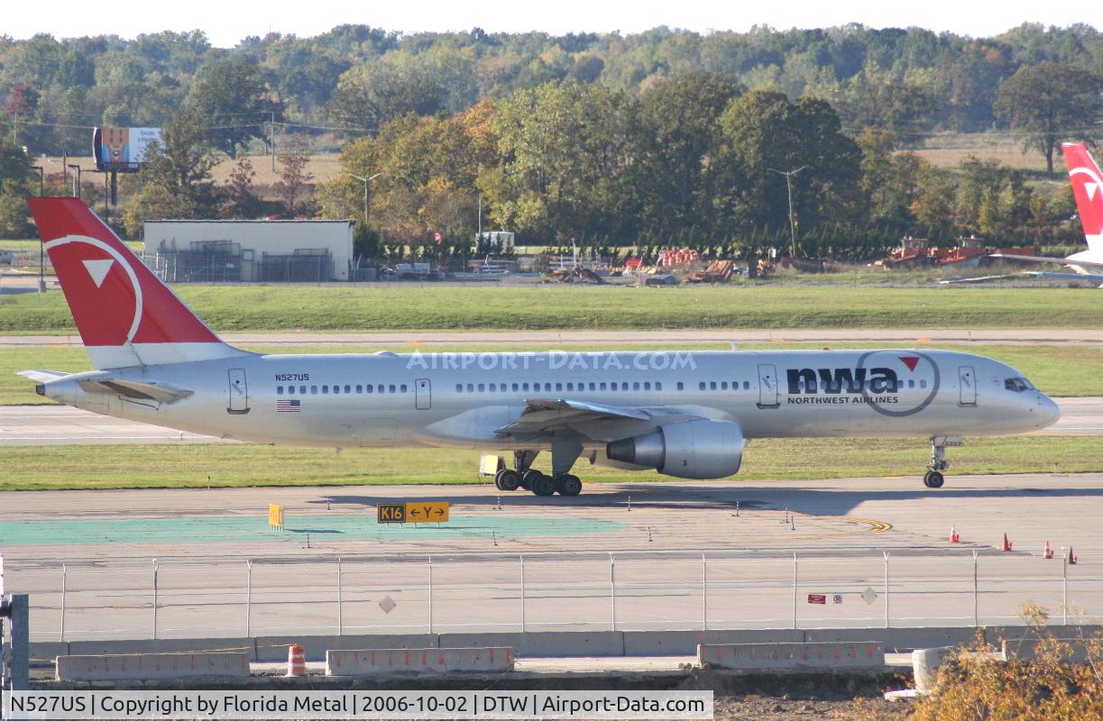 N527US, 1987 Boeing 757-251 C/N 23842, Northwest 757