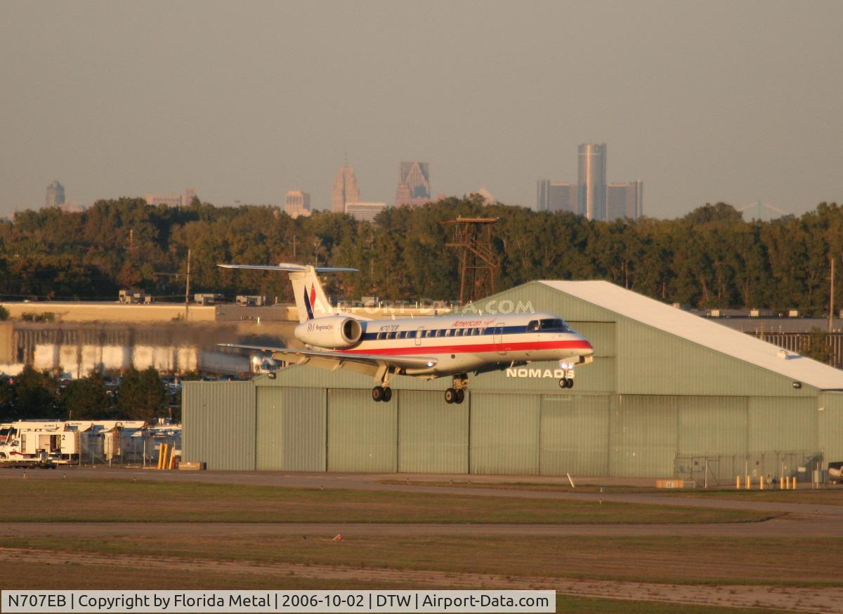 N707EB, 1999 Embraer ERJ-135LR (EMB-135LR) C/N 145195, Eagle ERJ