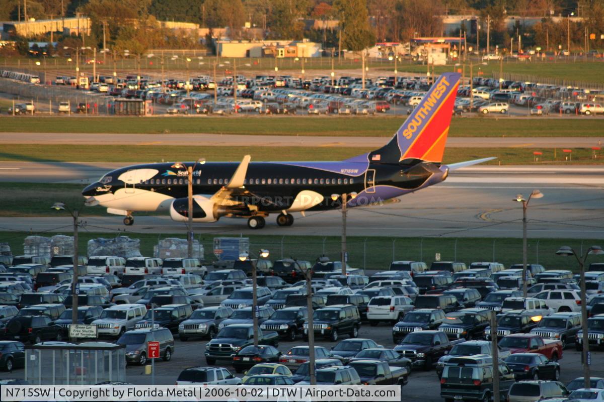 N715SW, 1998 Boeing 737-7H4 C/N 27849, Southwest