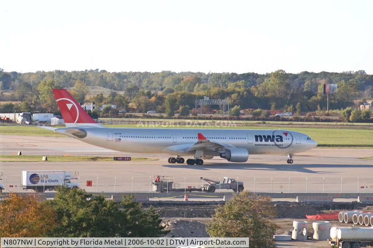 N807NW, 2004 Airbus A330-323 C/N 0588, Northwest A330