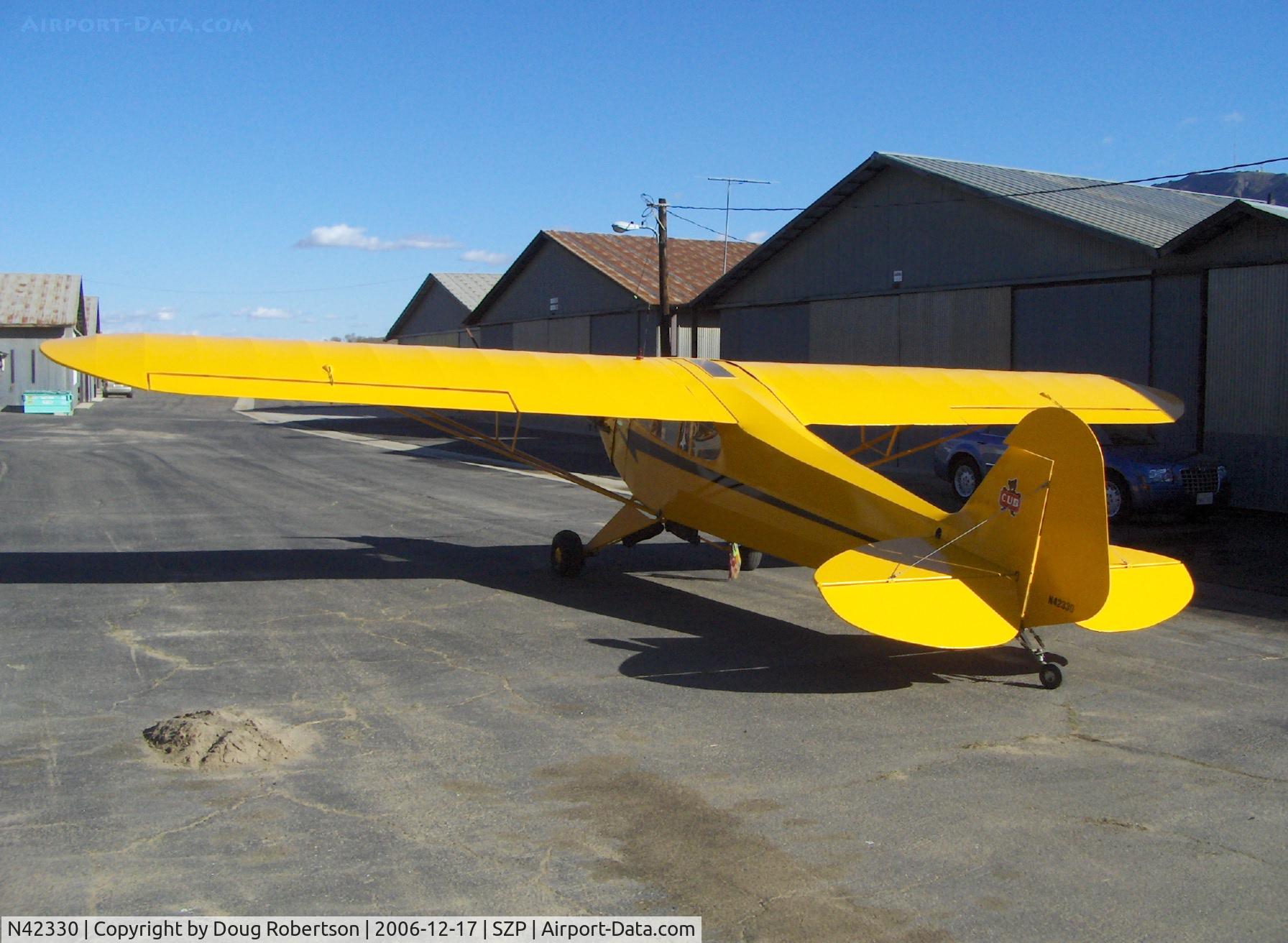 N42330, 1941 Piper J3C-65 Cub Cub C/N 14580, 1941 Piper J3C-65 CUB, Continental A&C65 65 Hp