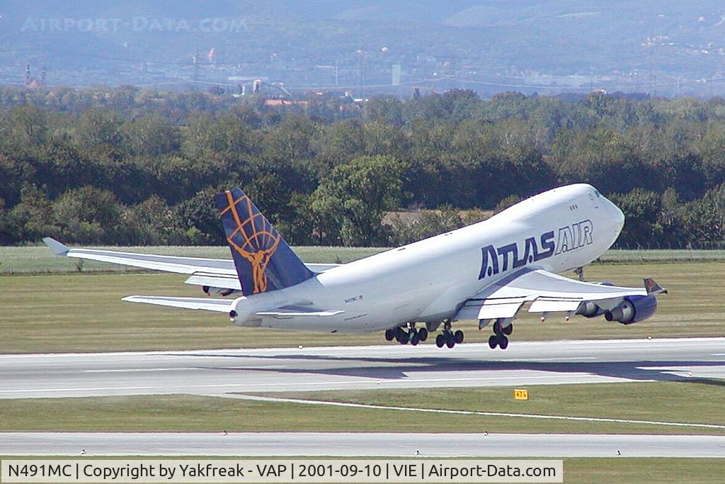 N491MC, 1998 Boeing 747-47UF C/N 29252, Atlas Air Boeing 747-400