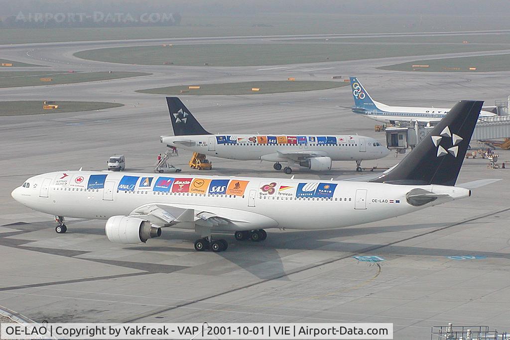 OE-LAO, 2000 Airbus A330-223 C/N 181, Austrian Airlines AIrbus 330-200 in Star Alliance colors