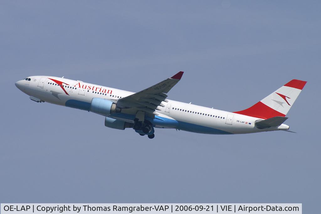 OE-LAP, 2000 Airbus A330-223 C/N 317, Austrian A330-200