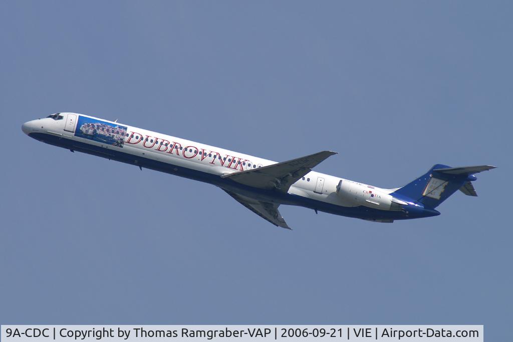 9A-CDC, 1982 McDonnell Douglas MD-82 (DC-9-82) C/N 49112, Dubrovnik Airlines MD-80