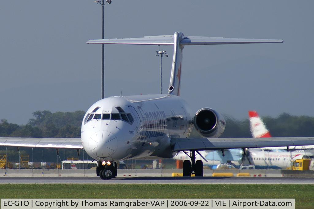 EC-GTO, 1988 McDonnell Douglas MD-82 (DC-9-82) C/N 49570, Spanair MD-80