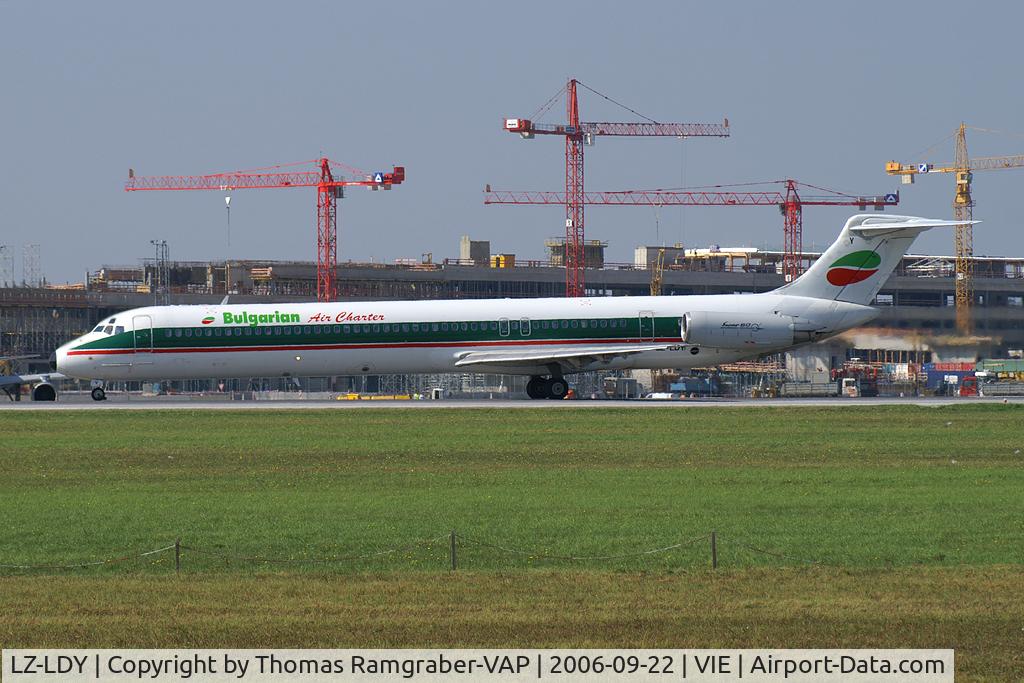 LZ-LDY, 1985 McDonnell Douglas MD-82 (DC-9-82) C/N 49213, Bulgarian Air Charter MD-80