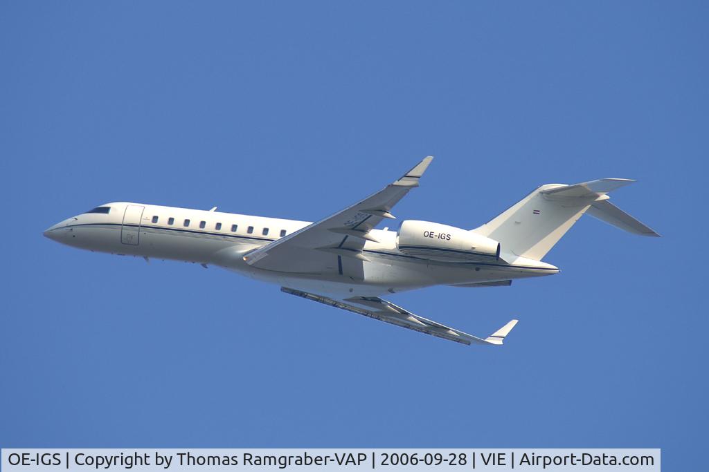 OE-IGS, 2010 Bombardier BD-700-1A10 Global Express C/N 9044, Tyrolean Jet Service Bombardier BD-700-1A10 Gobal Express
