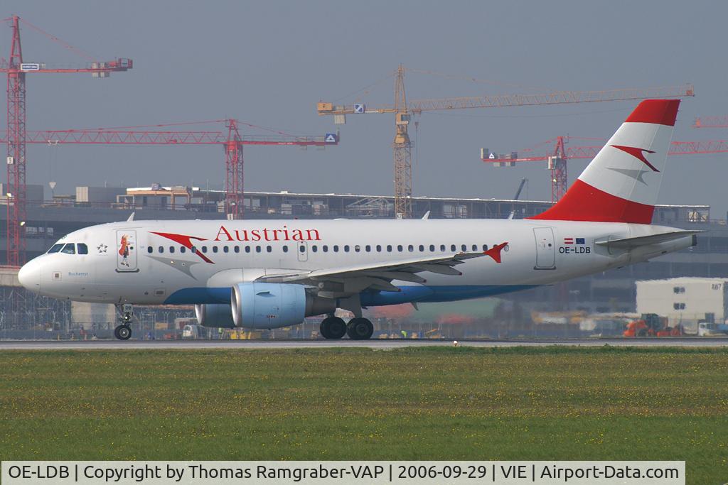 OE-LDB, 2004 Airbus A319-112 C/N 2174, Austrian A319