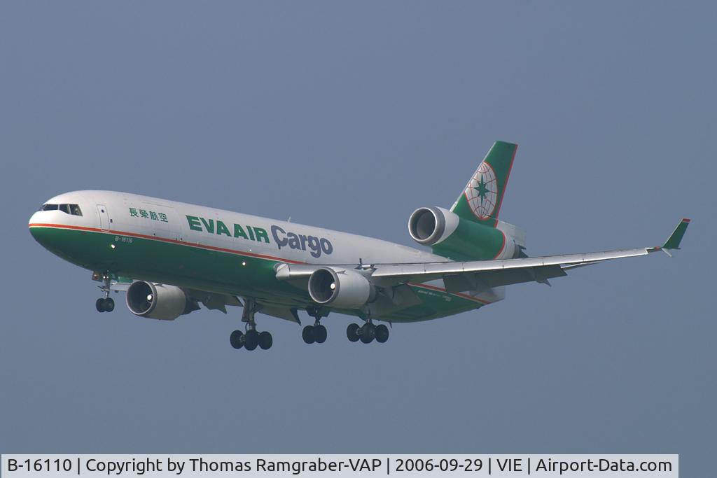 B-16110, 1998 McDonnell Douglas MD-11F C/N 48786, Eva Air Cargo MD-11F