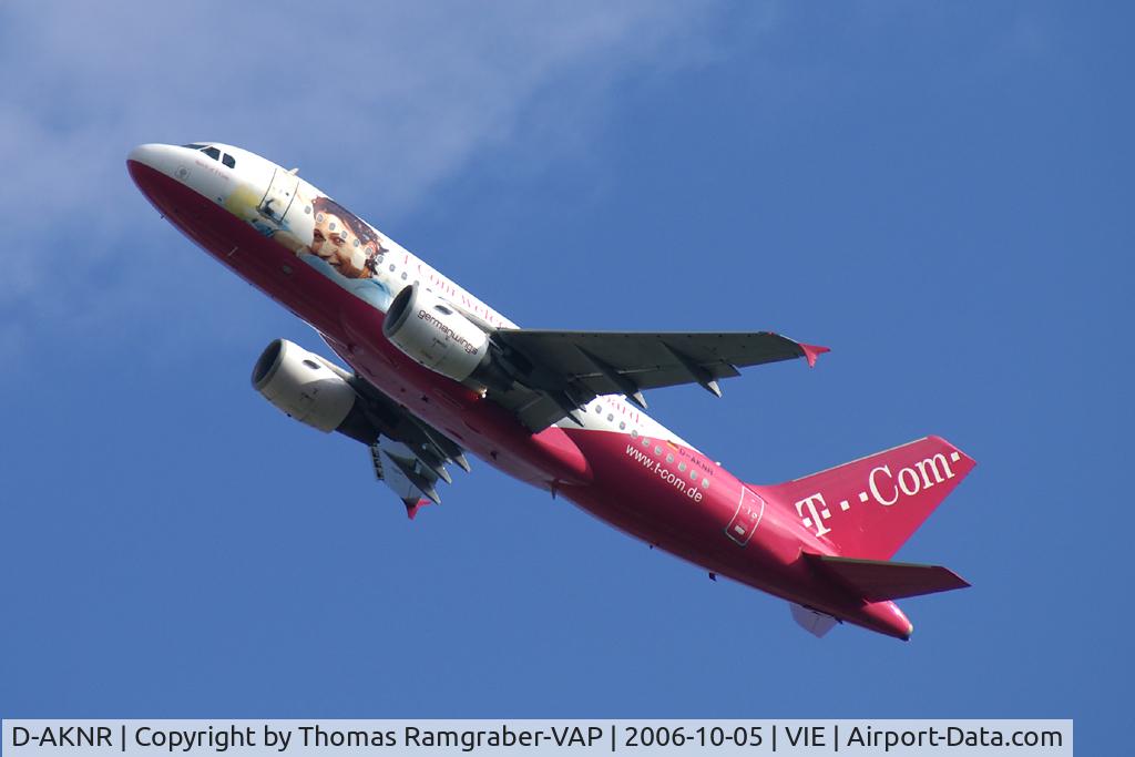 D-AKNR, 2000 Airbus A319-112 C/N 1209, Germanwings A319 (Spirit of T-Com colors)