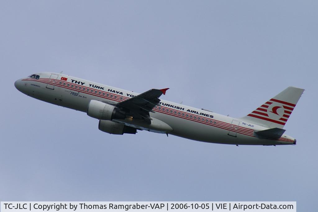 TC-JLC, 1995 Airbus A320-214 C/N 566, Turkish Airlines A320 (retro colors)