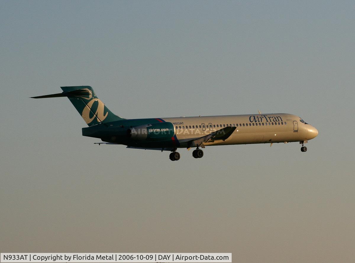 N933AT, 2000 Boeing 717-200 C/N 55071, Air Tran 717 at Dayton