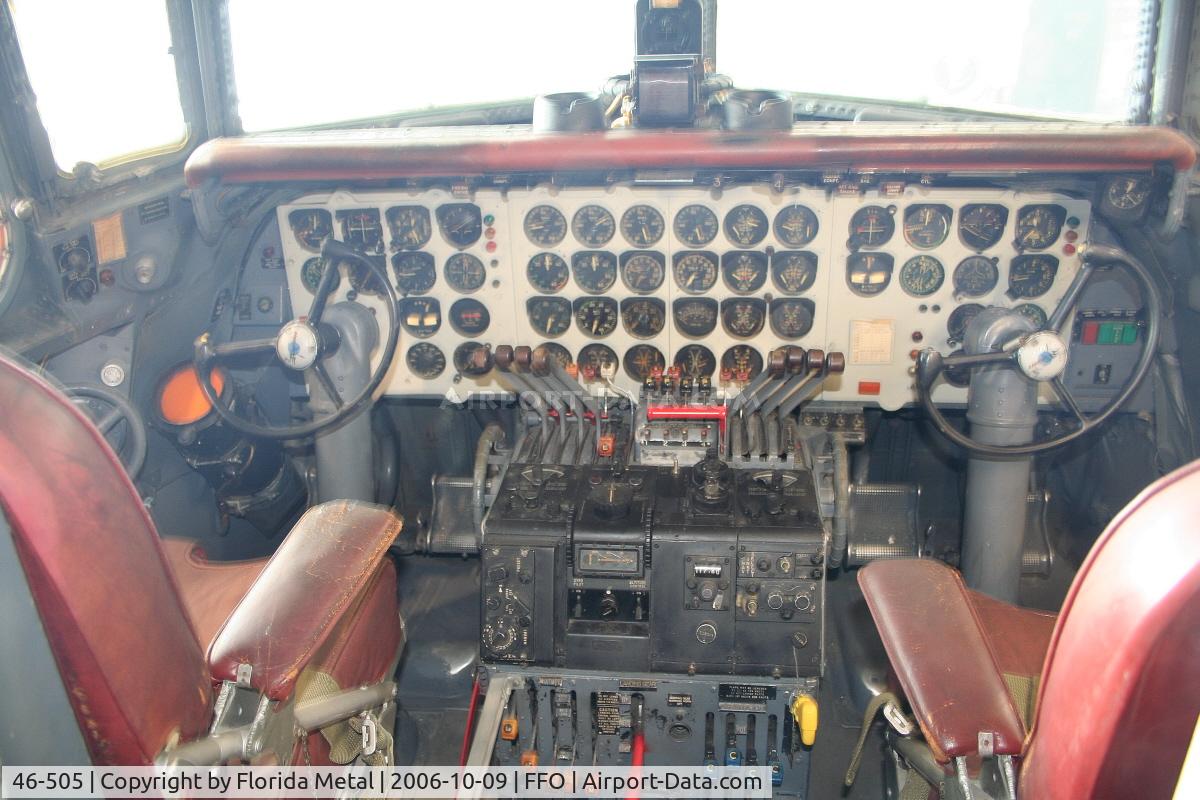 46-505, 1947 Douglas VC-118A Liftmaster C/N 42881, Cockpit of Truman's plane