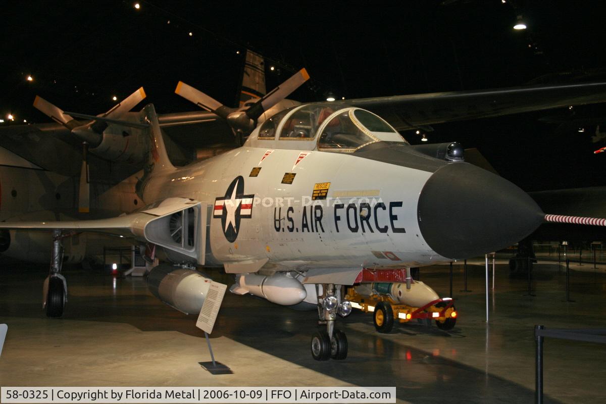 58-0325, 1958 McDonnell F-101B-110-MC Voodoo C/N 697, McDonnell F-101 Voodoo